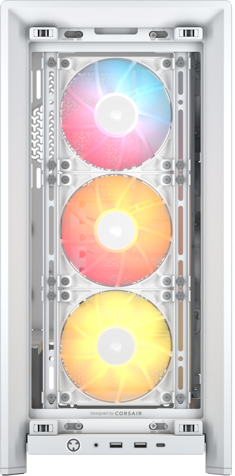 Corsair Frame 4000D RS ARGB Wit detail