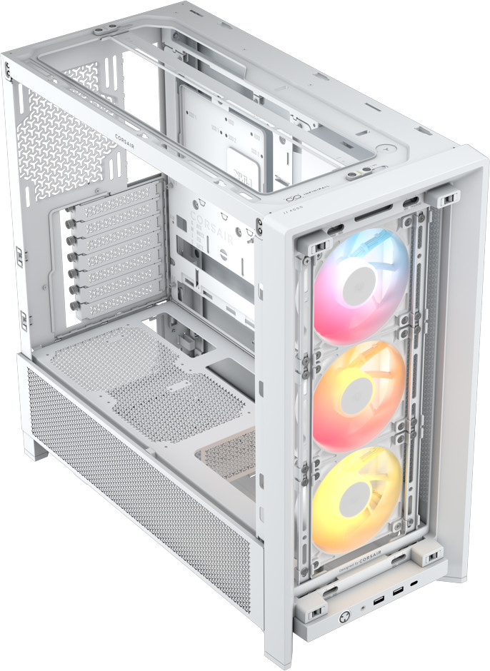 Corsair Frame 4000D RS ARGB Wit bovenkant