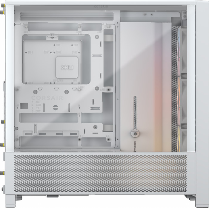 Corsair Frame 4000D RS ARGB Wit linkerkant