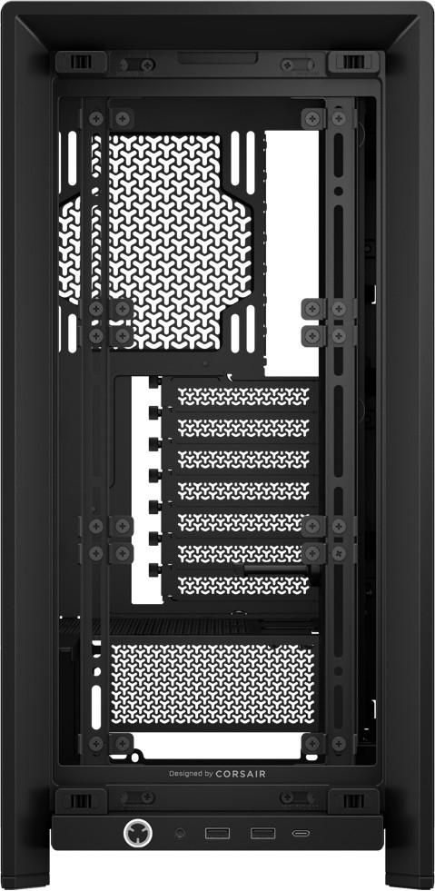 Corsair Frame 4000D Zwart voorkant