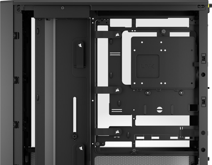 Corsair Frame 4000D Zwart rechterkant