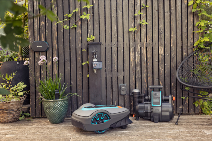 Gardena Smart Gateway product in gebruik