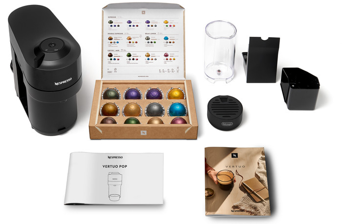 De'Longhi Nespresso Vertuo Pop ENV90.B zubehör