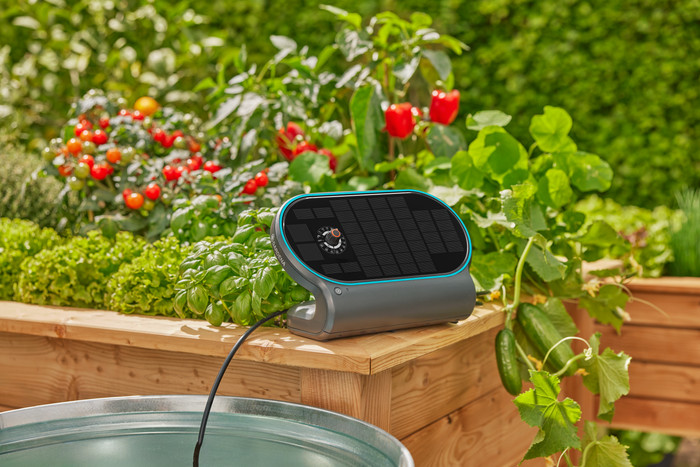 Gardena AquaBloom Set L product in gebruik