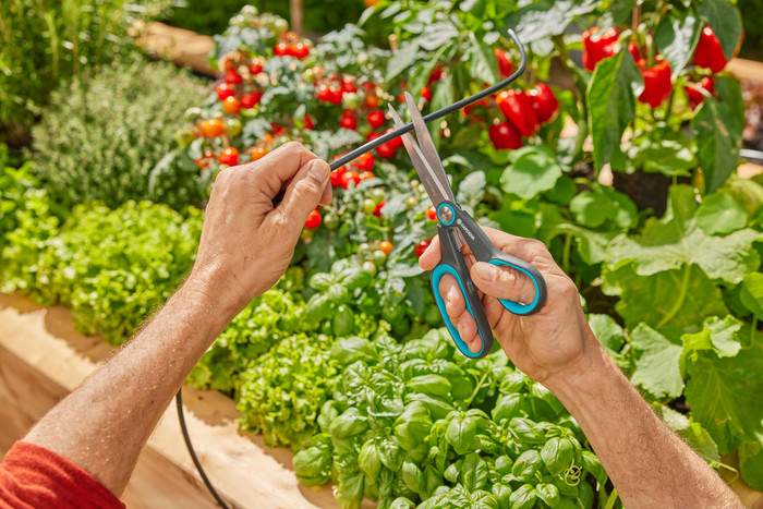 Gardena AquaBloom Set L product in gebruik