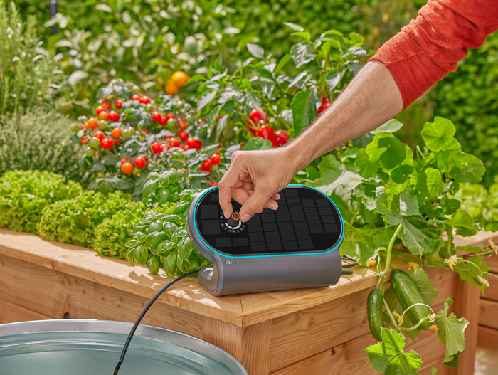 Gardena AquaBloom Set L product in gebruik