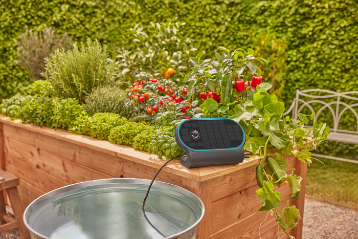 Gardena AquaBloom Set L product in gebruik