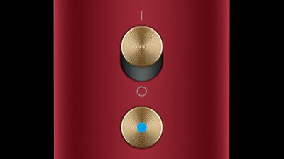Dyson Supersonic Nural Samtrot/Gold detail