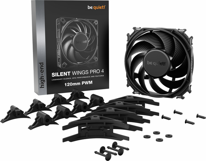 be quiet! SILENT WINGS PRO 4 120mm PWM accessoire