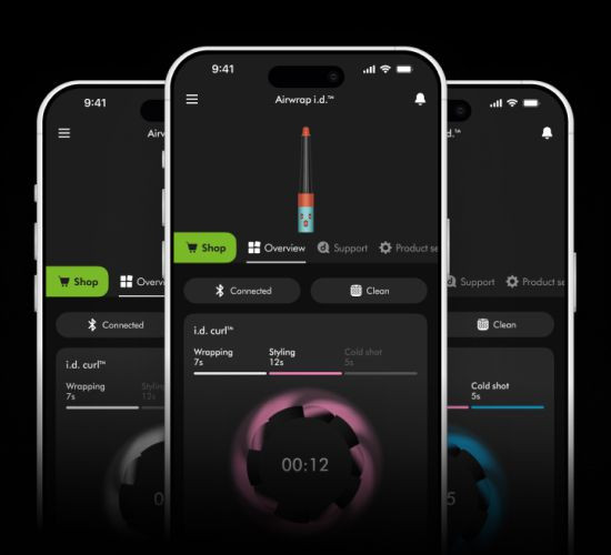 Dyson Airwrap i.d. Straight + Wavy Red Velvet/Gold visual supplier