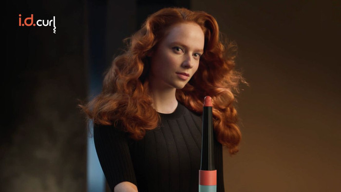 Dyson Airwrap i.d. Curly + Coily Red Velvet/Gold visual supplier