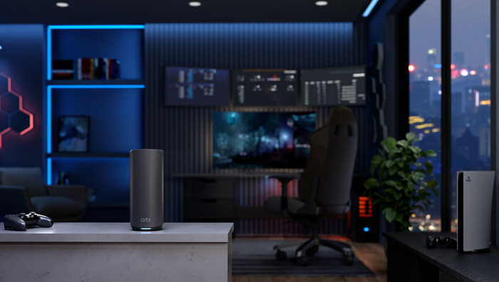 NETGEAR Orbi RBE870 - Black - Expansion product in use