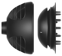 Dyson Supersonic Nural Samtrot/Gold zubehör