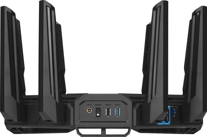 ASUS ROG Rapture GT-BE19000 left side