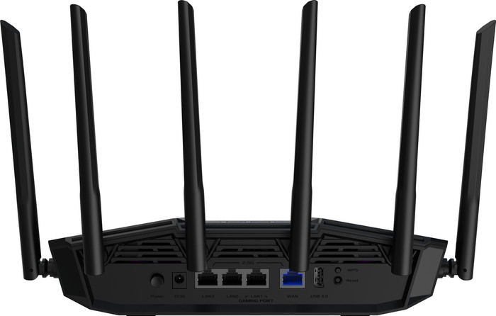 ASUS TUF-BE6500 achterkant