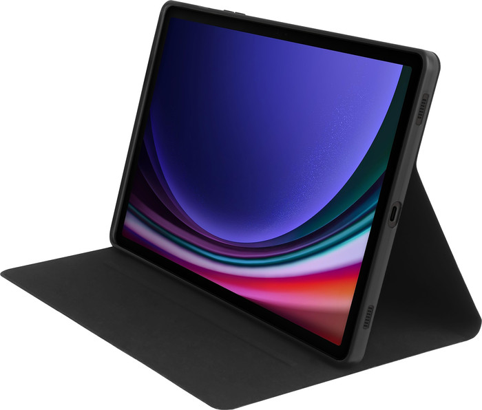 BlueBuilt Samsung Galaxy Tab S9/S9 FE/S10 FE Book Case Blauw rechterkant