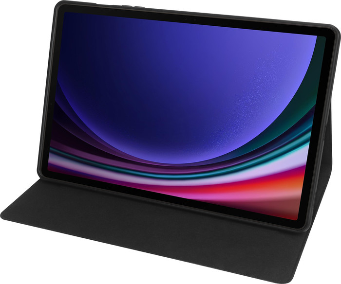 BlueBuilt Samsung Galaxy Tab S9/S9 FE/S10 FE Book Case Blauw voorkant