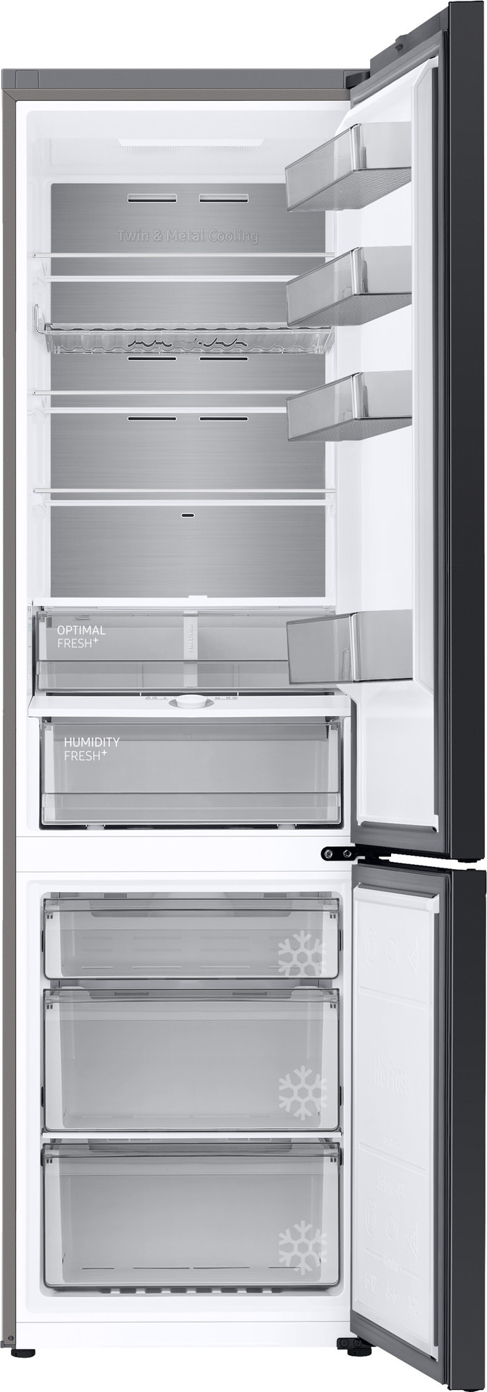 Samsung RB38C7B5BS9/EF binnenkant
