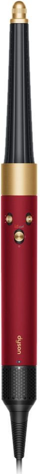 Dyson Airwrap i.d. Curly + Coily Red Velvet/Gold front
