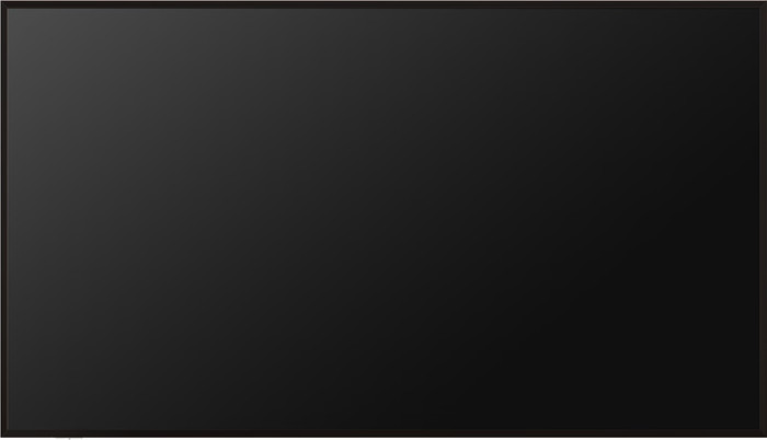 TCL Frame Black 75 inches front