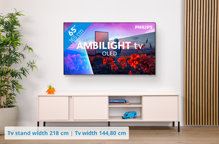 Philips Ambilight 65 inches OLED811 (2026) visual Coolblue 1