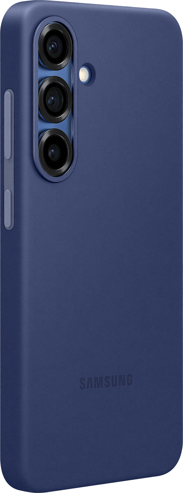 Samsung Galaxy S25 Silicone Back Cover Blue right side