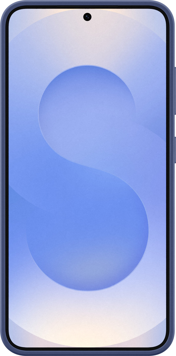 Samsung Galaxy S25 Silicone Back Cover Blue front