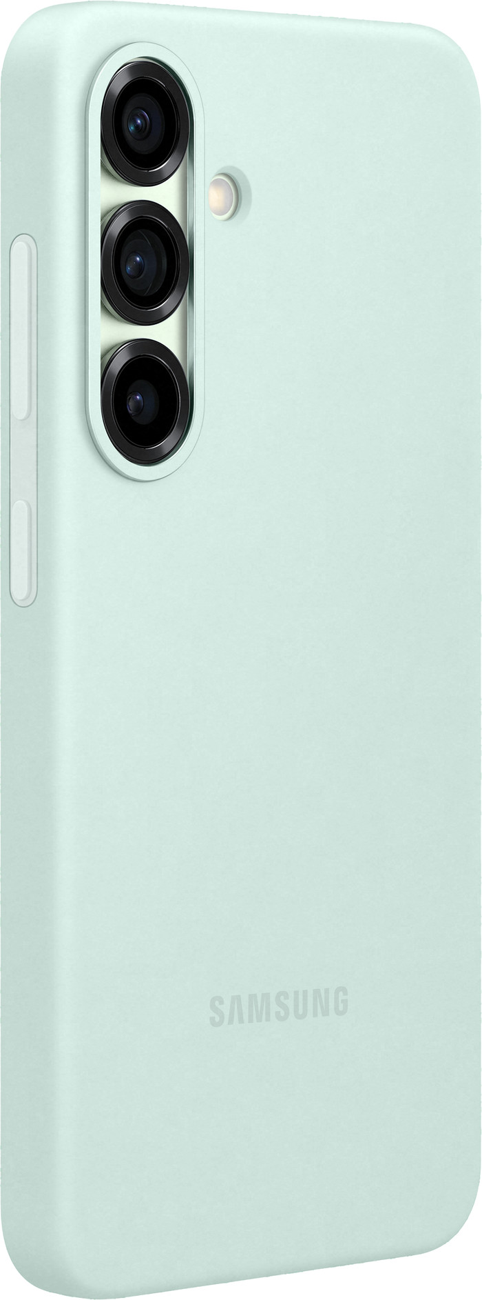 Samsung Galaxy S25 Silicone Back Cover Mint right side