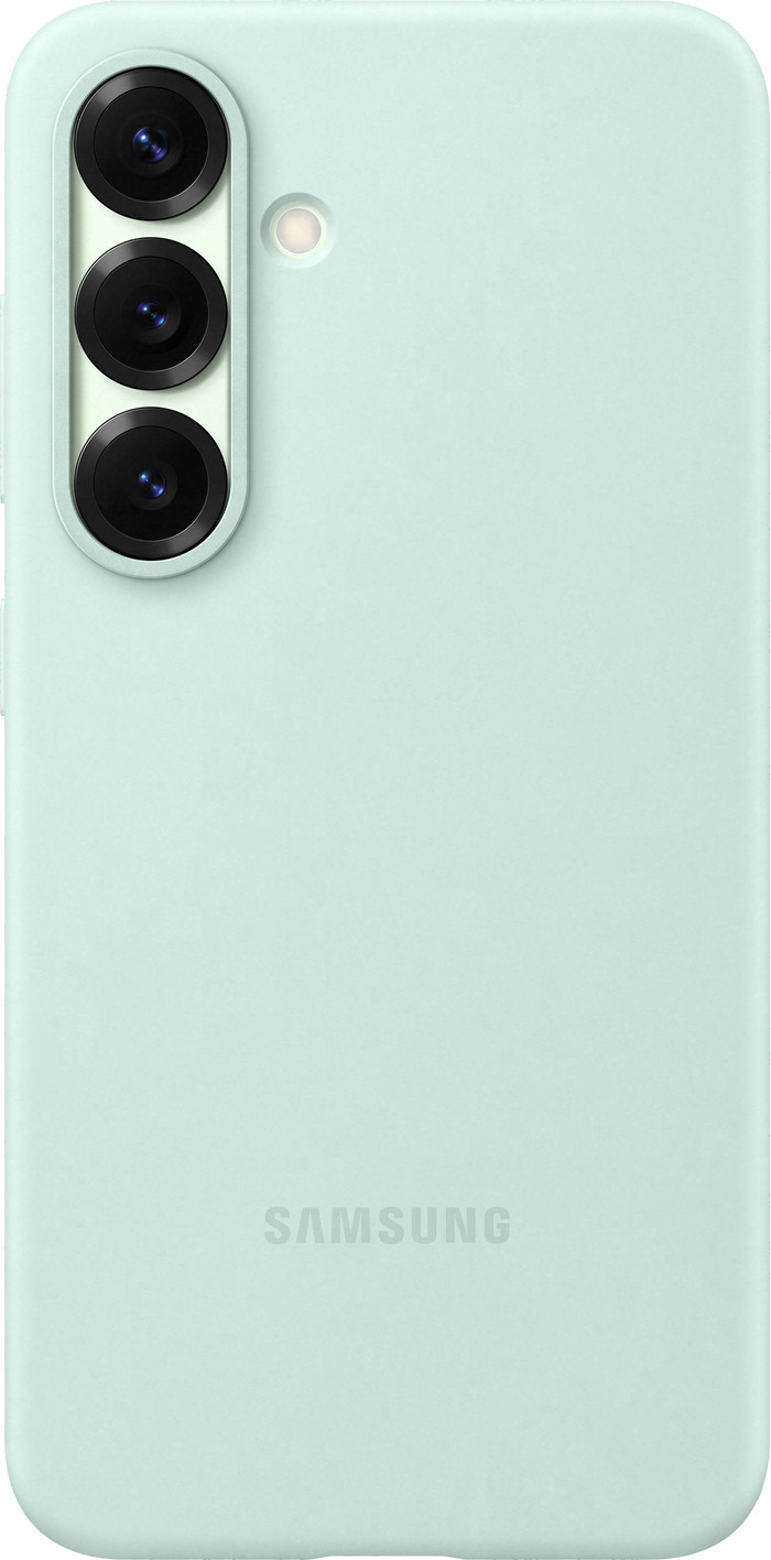 Samsung Galaxy S25 Silicone Back Cover Mint Main Image