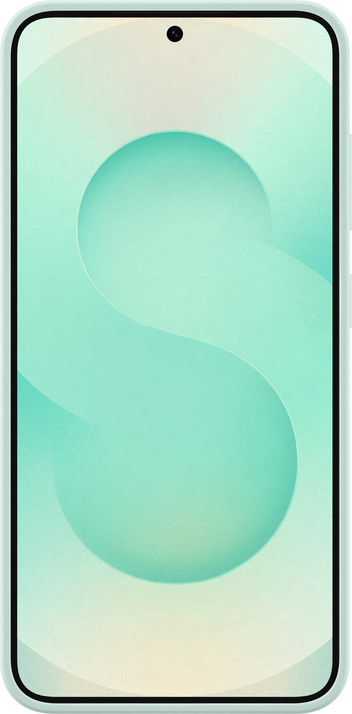 Samsung Galaxy S25 Silicone Back Cover Mint front