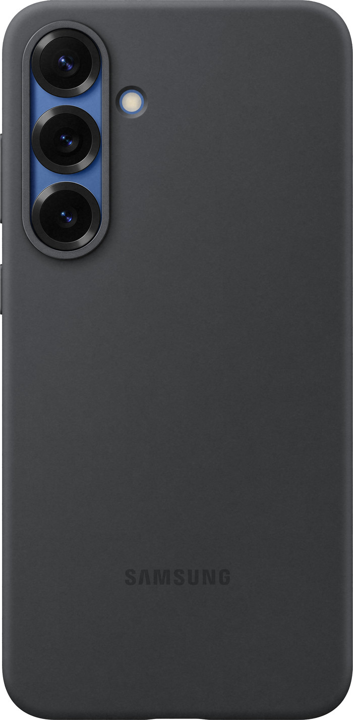 Samsung Galaxy S25 Plus Siliconen Back Cover Zwart Main Image