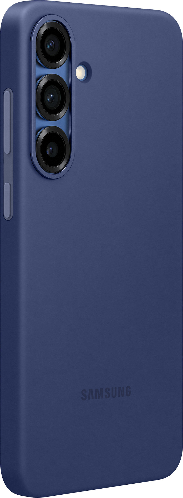 Samsung Galaxy S25 Plus Silicone Back Cover Blue right side
