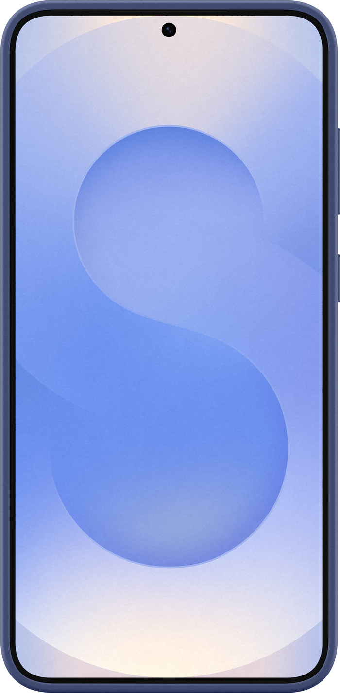 Samsung Galaxy S25 Plus Silicone Back Cover Blue front