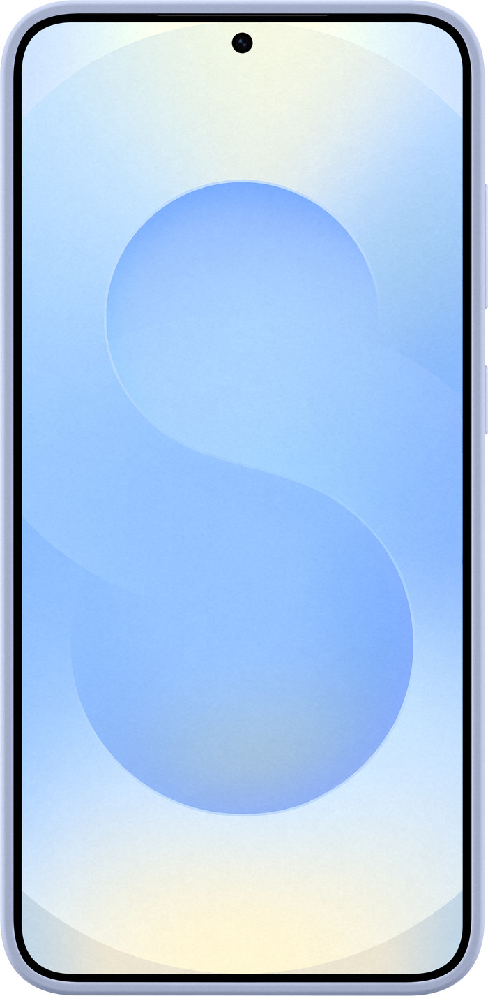 Samsung Galaxy S25 Plus Silicone Back Cover Light Blue front