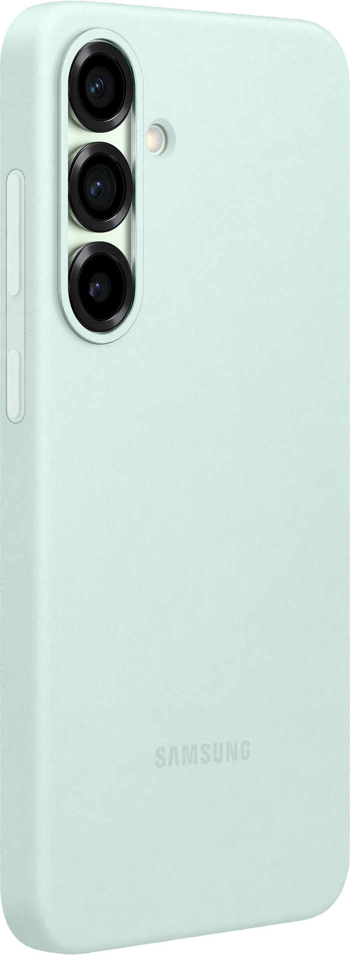 Samsung Galaxy S25 Plus Siliconen Back Cover Mint rechterkant