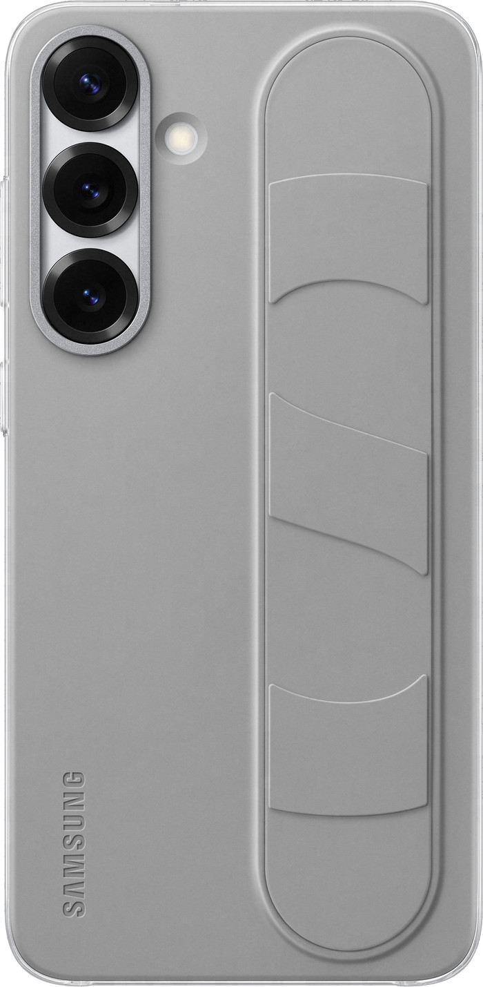 Samsung S25 Plus Standing Grip Back Cover Gray Main Image