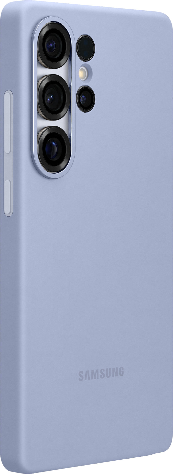 Samsung Galaxy S25 Ultra Siliconen Back Cover Lichtblauw rechterkant