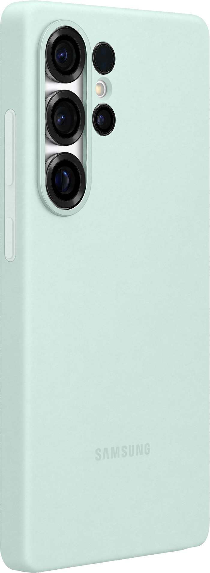 Samsung Galaxy S25 Ultra Siliconen Back Cover Mint rechterkant
