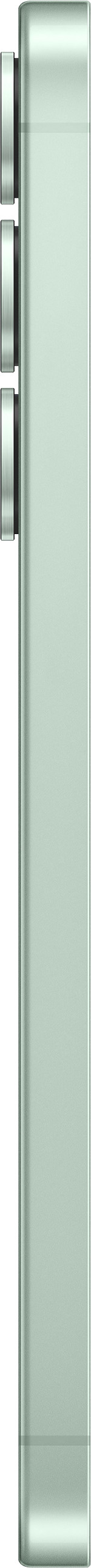 Samsung Galaxy S25 Plus 256GB Mint 5G + Samsung Kindsuit Back Cover Zwart linkerkant
