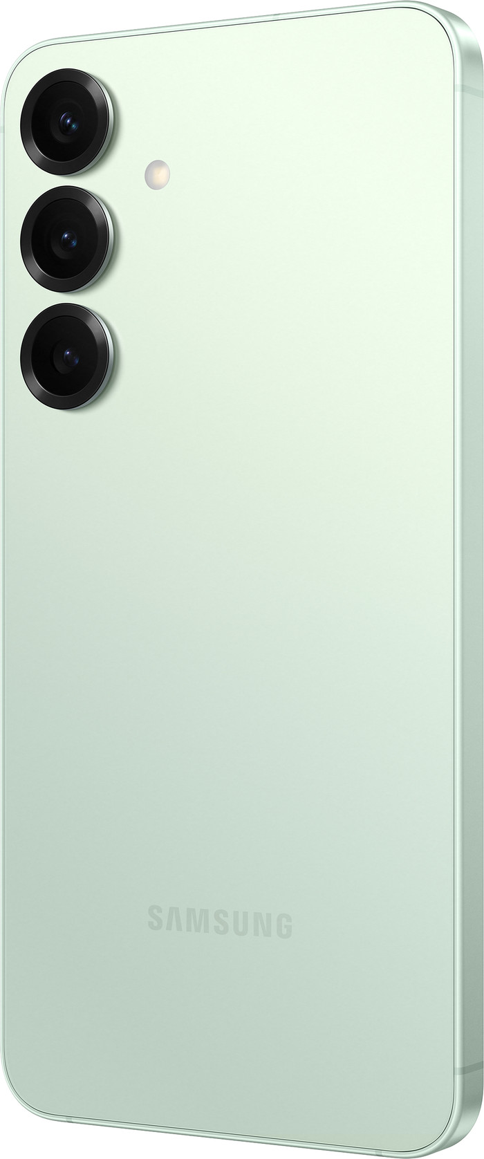 Samsung Galaxy S25 Plus 256GB Mint 5G + Samsung Kindsuit Back Cover Zwart achterkant