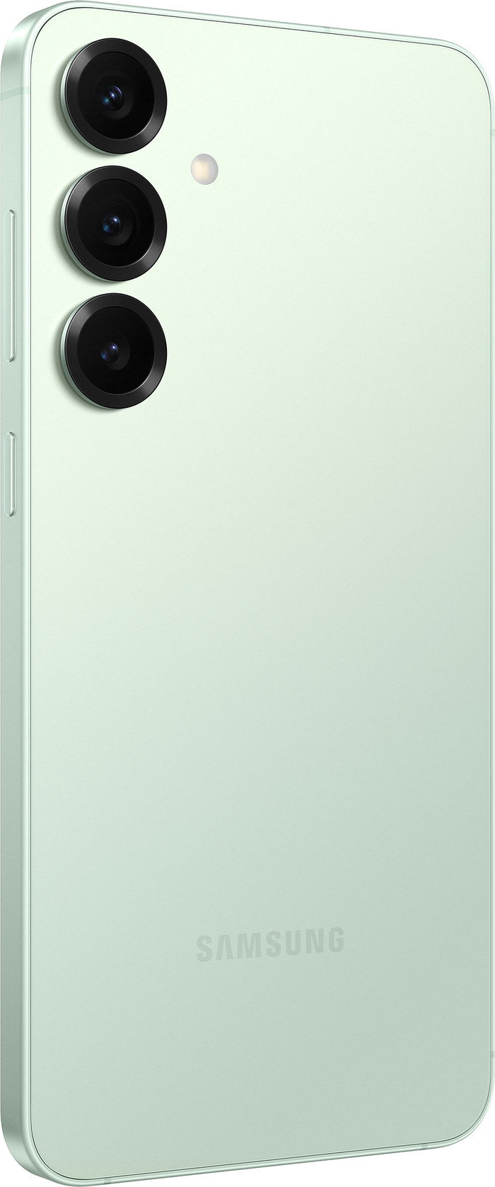 Samsung Galaxy S25 Plus 256GB Mint 5G + Samsung Kindsuit Back Cover Zwart achterkant