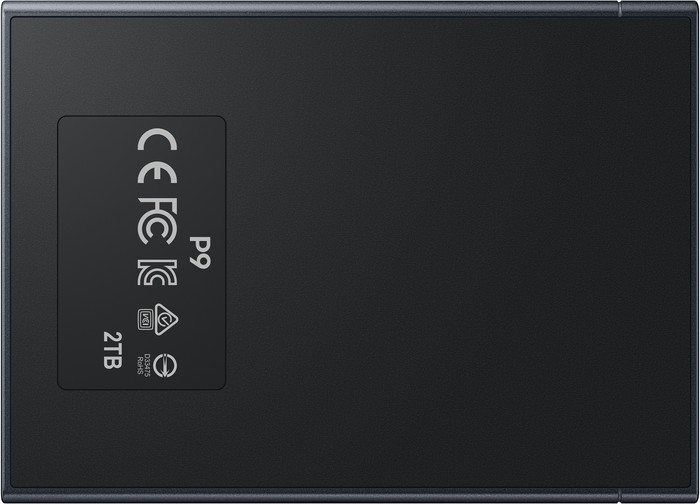 Samsung P9 Portable SSD 2TB back