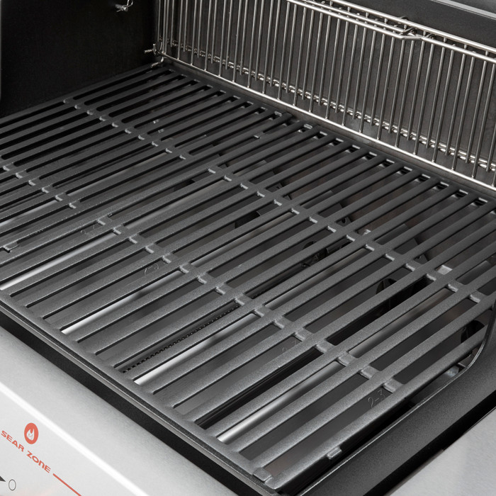 Weber Genesis E-435 binnenkant