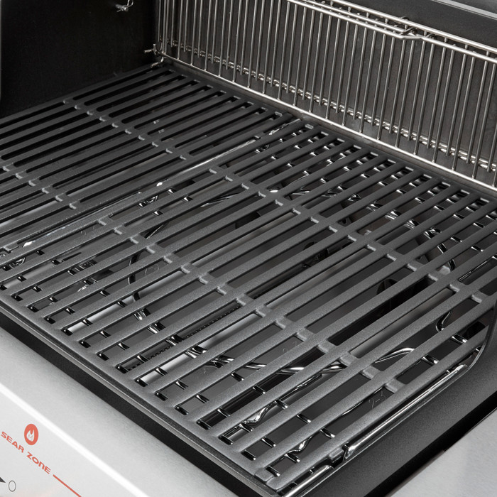 Weber Genesis E-435 binnenkant