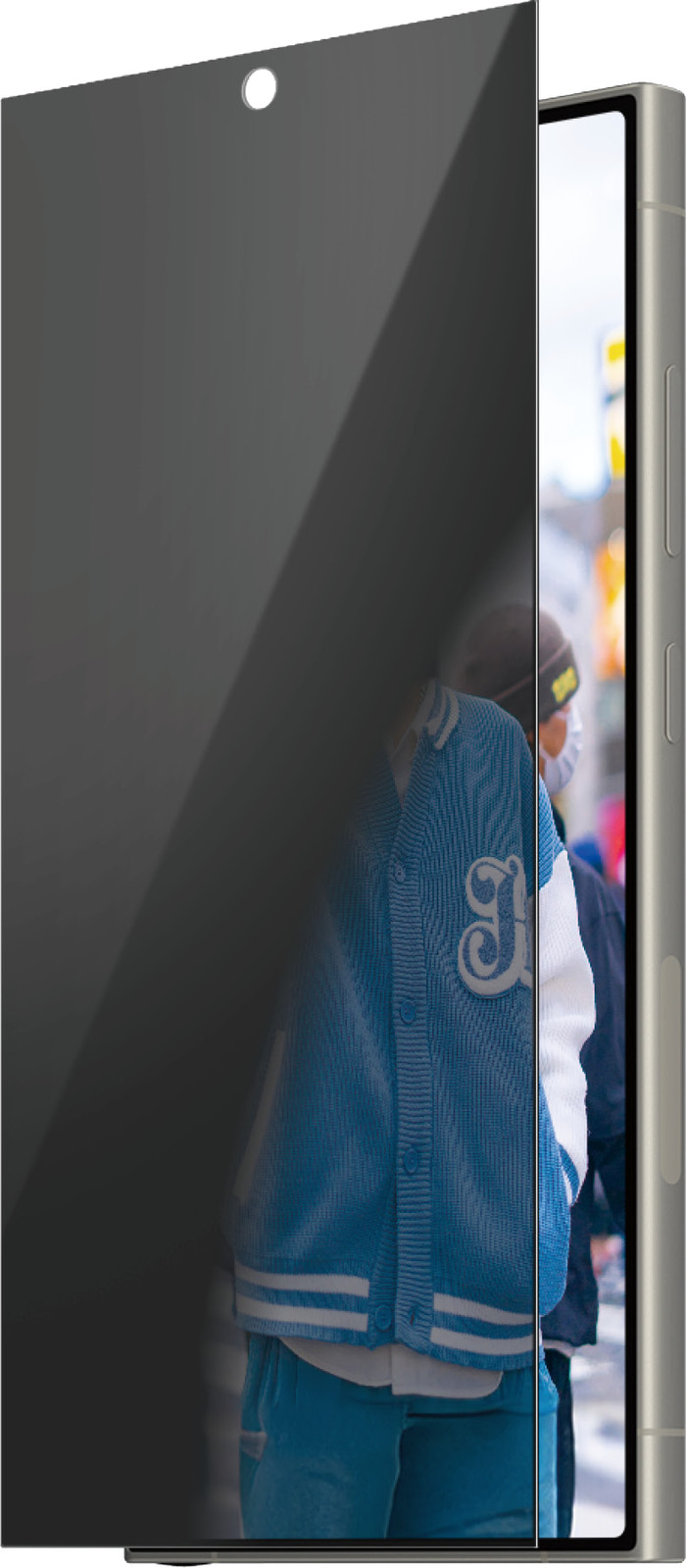 PanzerGlass Ultra-Wide Fit Samsung Galaxy S25 Ultra Privacy Screen Protector Glass detail
