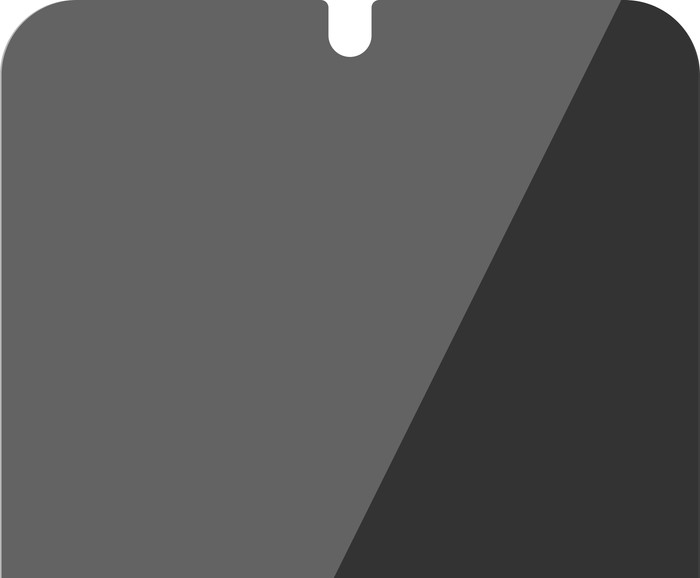 BlueBuilt Samsung Galaxy S25 Privacy Filter Screen Protector Glass detail