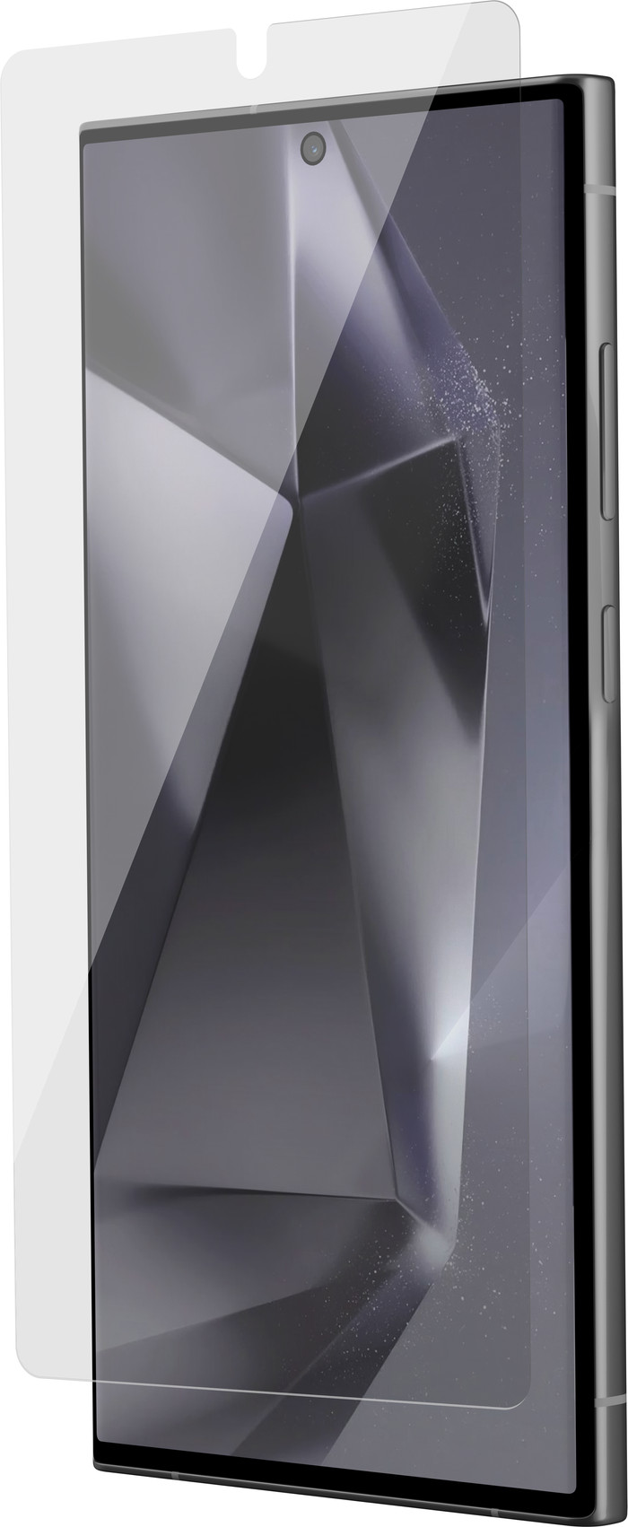 BlueBuilt Samsung Galaxy S25 Ultra Screenprotector Glas Duo Pack rechterkant
