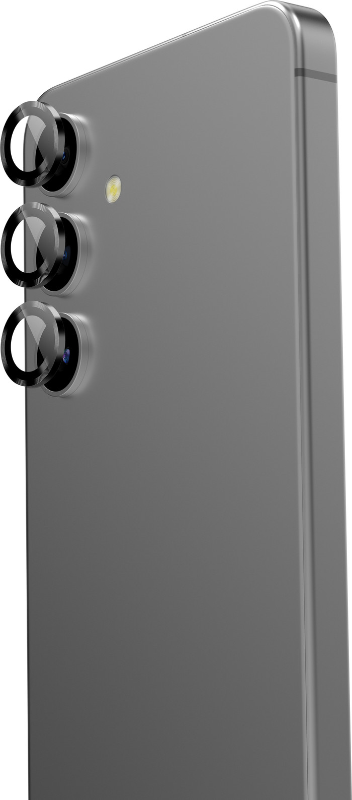 BlueBuilt Samsung Galaxy S25 Camera Lens Protector Aluminium rechterkant