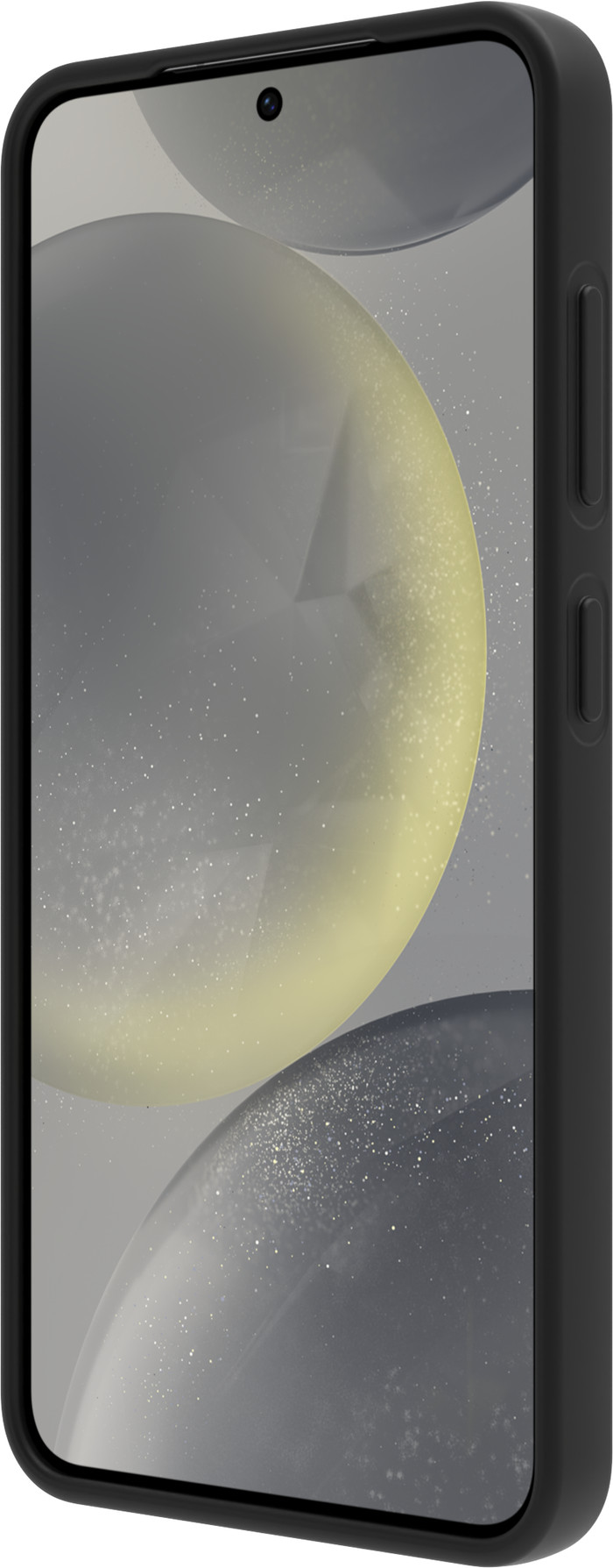 BlueBuilt Sasmung Galaxy S25 Back Cover Zwart voorkant