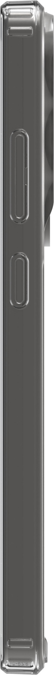 BlueBuilt Protective Back Cover with Magnet Samsung Galaxy S25 Ultra Transparent right side